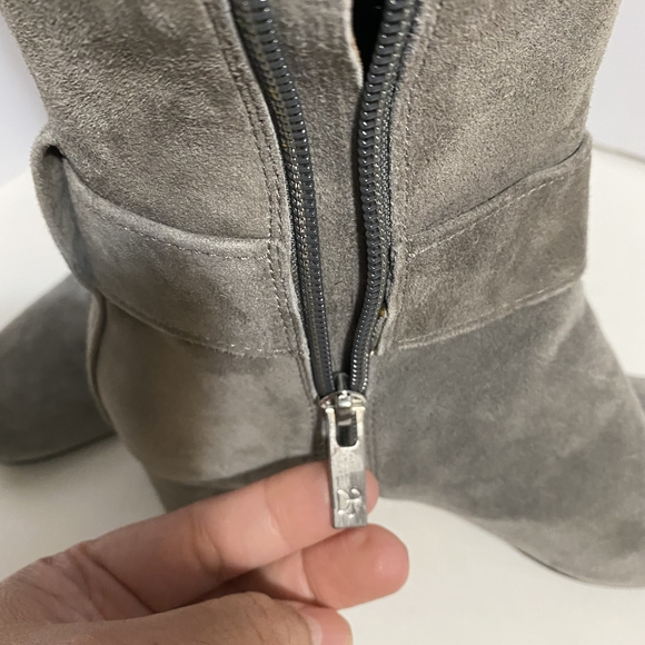 Donald J. Pliner Gray Over the Knee Boots - Picture 8 of 15